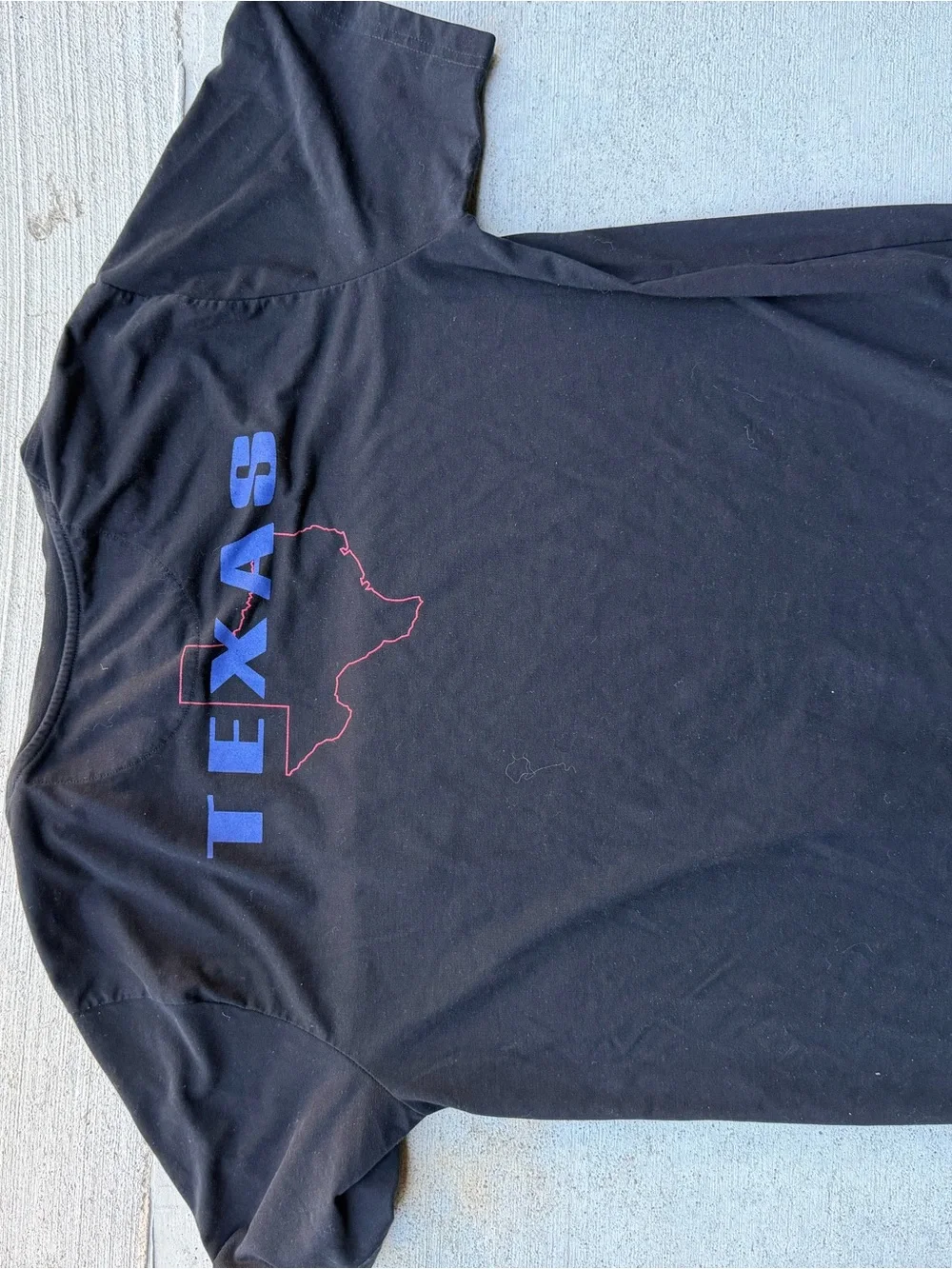 Oakley Black Short-Sleeve Tee with Flag Chest Graphic